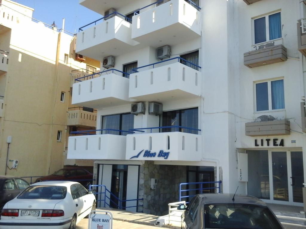 Blue Bay Apartments Chersonissos Buitenkant foto